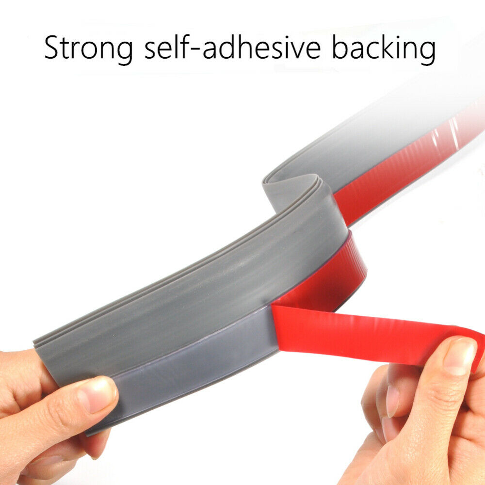 Door Bottom Seal Weather Stripping Draft Stopper Rainproof Sound Noise Reducing