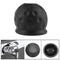 Universal 50mm Black Tow Bar Ball Cover Cap Towing Hitch Caravan Trailer Prot Lt