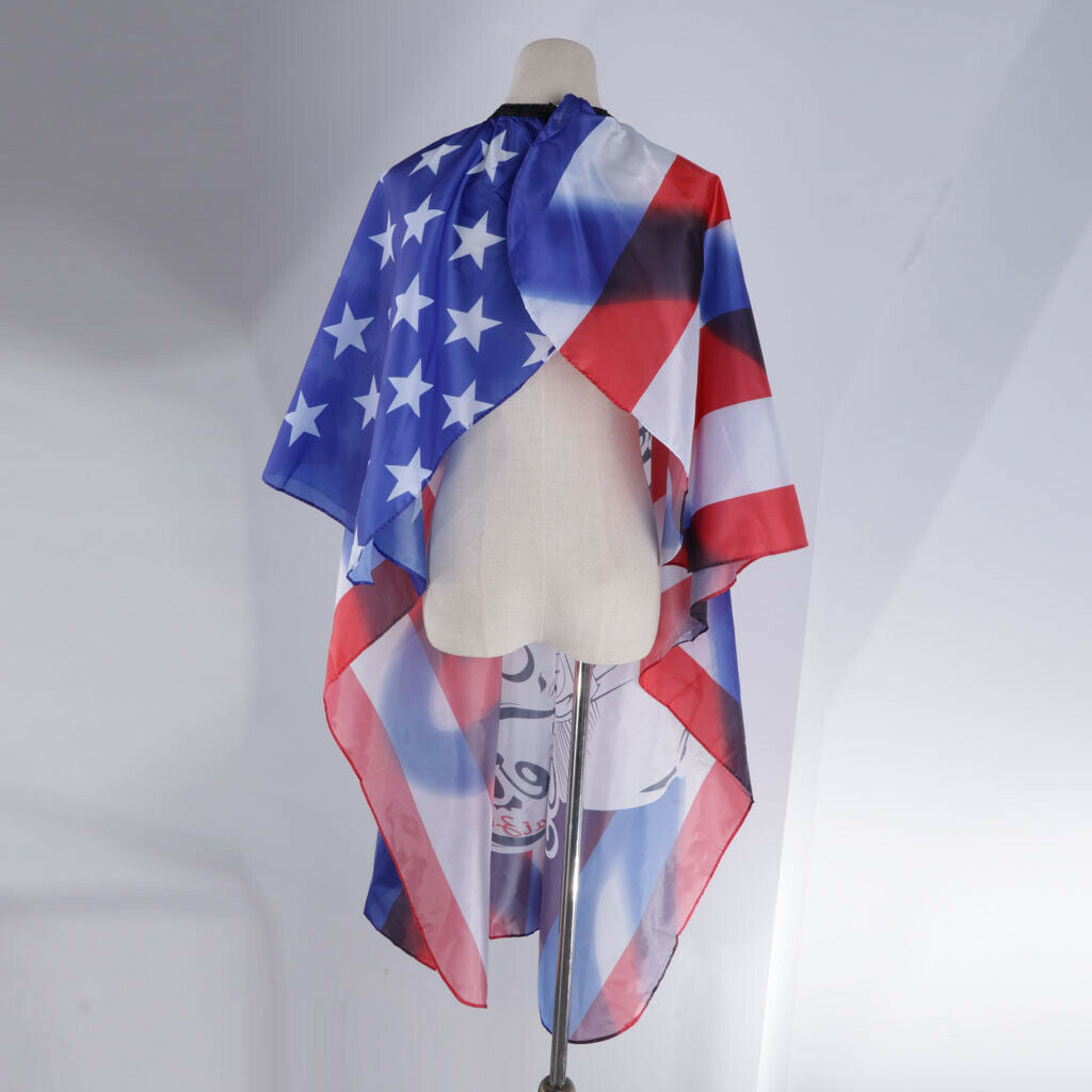 2x Cuttings Cape Waterproof Styling Coloring Gown Cloth with Snap Buckle