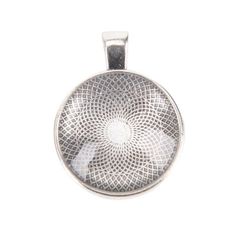 48 Pendant Trays Teardrop Bright Glass Cabochon Dome Tiles DIY Jewelry J.ec NC