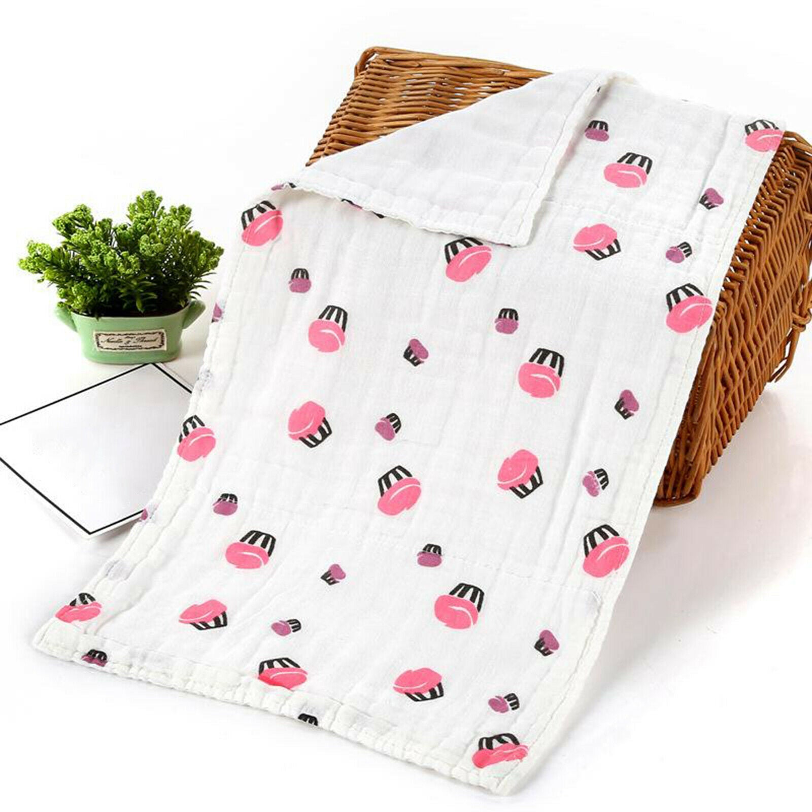 Set of 3 Cotton Baby Towel Water Absorption Color Random Baby Showr Gift