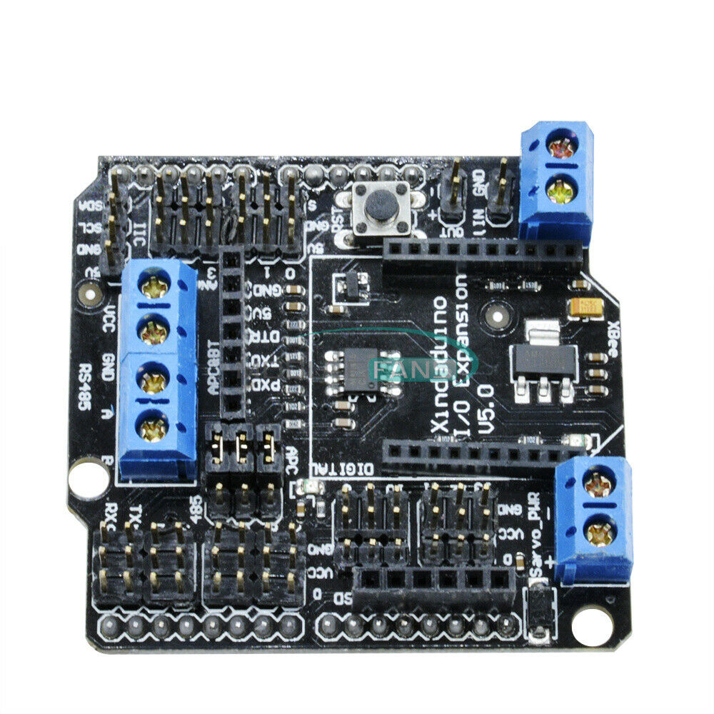 V5.0 Xbee/Bluetooth/SRS485 RS485/APC220 I/O Sensor Expansion Shield Arduino
