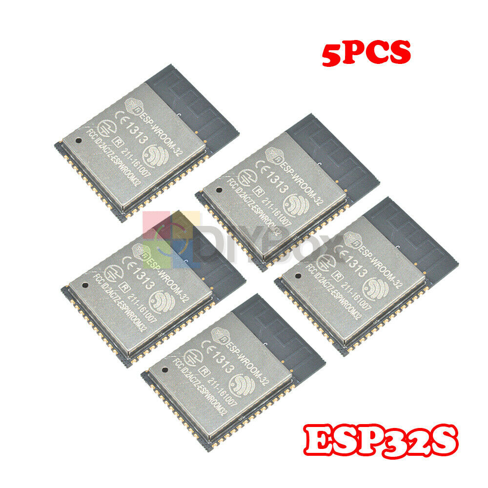 5PCS ESP8266 ESP32 ESP32S ESP-32S WiFi/WLAN+Bluetooth Module Dual Core 240MHz