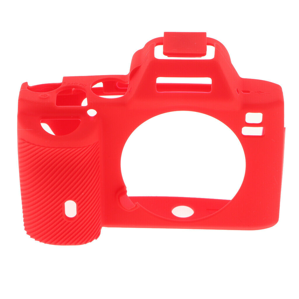 Red Soft Skin Silicone Cover Case for Sony A7 A7R A7S Camera Protector Accessory