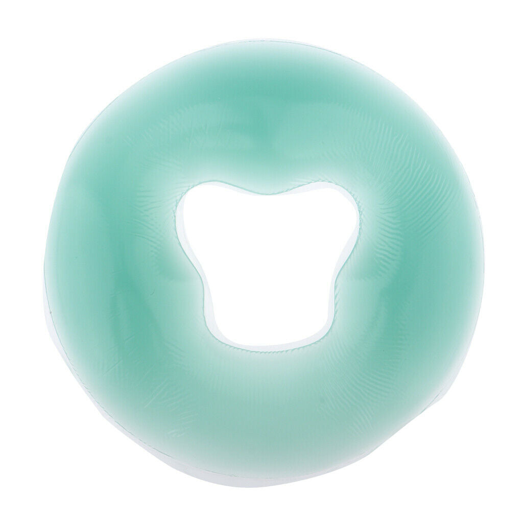 Salon Silicone SPA Massage Pillow Face Relax Cushion Reusable Washable Green
