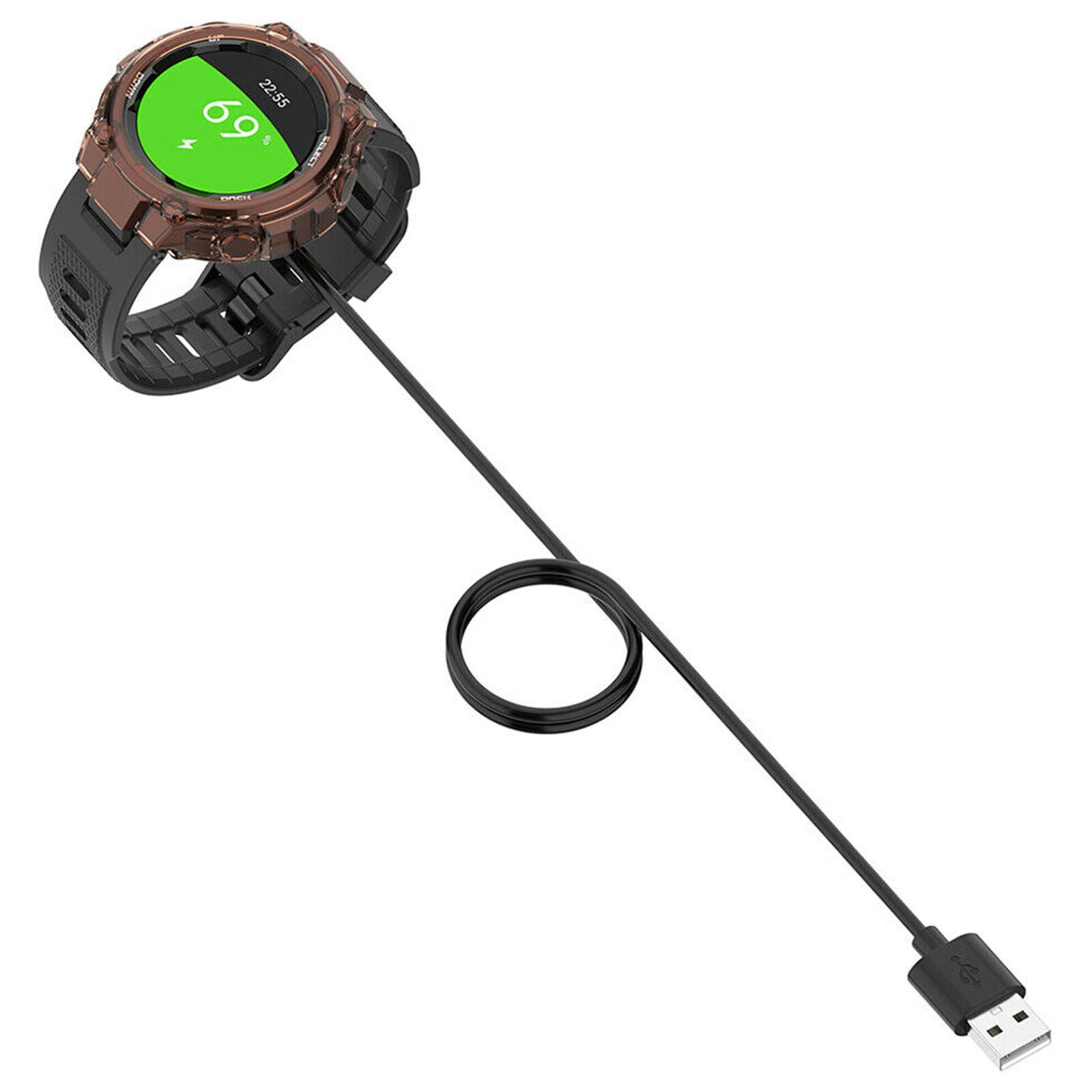 USB Charging Cable Data Charger Best For Amazfit T-Rex GTR 47mm/42mm/GTS Watch