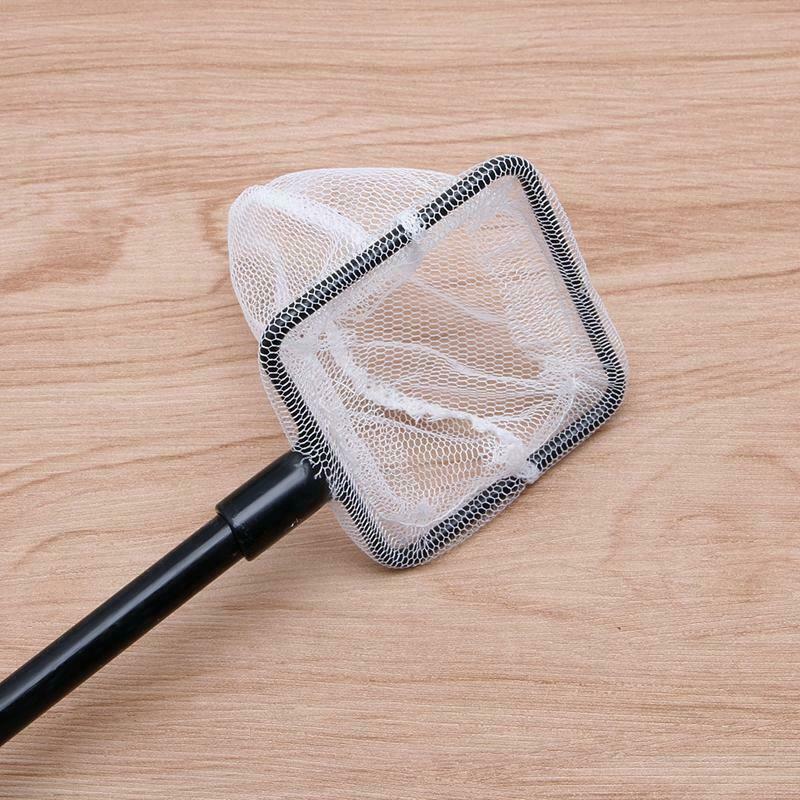 4 In 1 Aquarium Fish Tank Cleaning Tool Fork Gravel Rake Fishing Net Sponge New