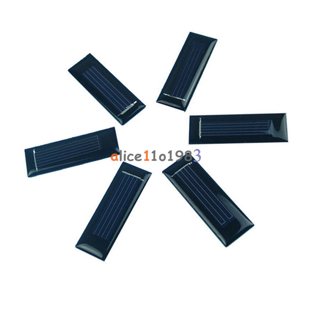 Mini Solar Panel 0.5V 100mA Solar Cells Photovoltaic Panels Battery Charger