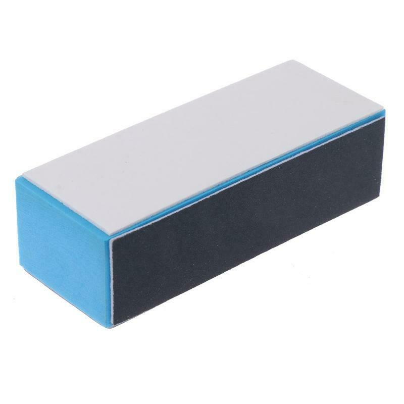 Nail Art Sanding File Polish Buffer Block Shiner File 4 Sides Polisher