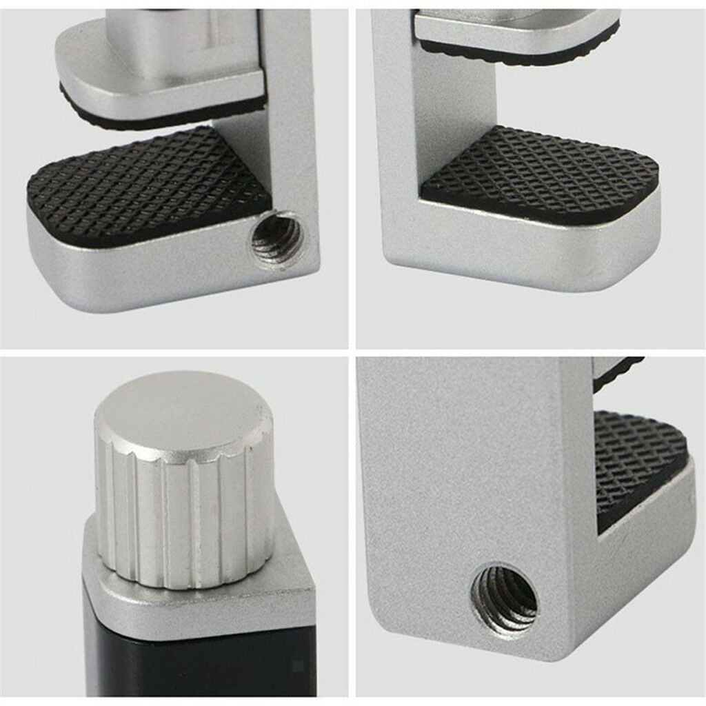 4x Metal Clip Fixture for Phone LCD Digitizer Screen Fastening Rubber Clamp