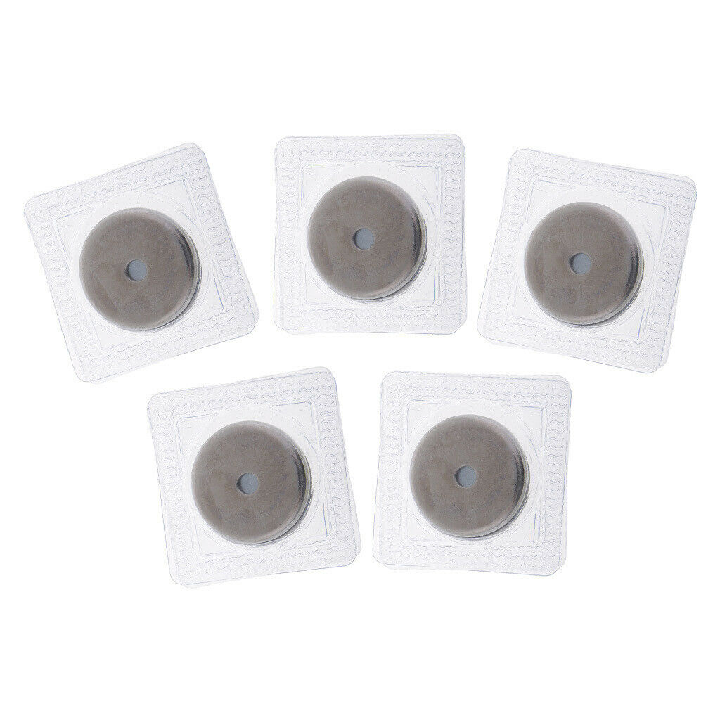 5 Sets Invisible Sew-in Magnetic Snap PVC Closure for Clothes Handbag 23mm