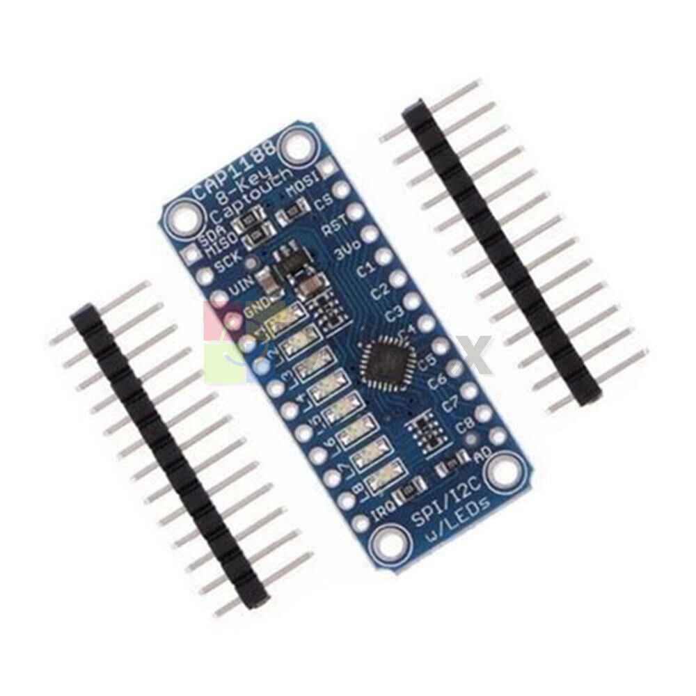 Magic SPI I2C 8 Key Touch Sensor Breakout Module Captouch CAP1188 For Arduino