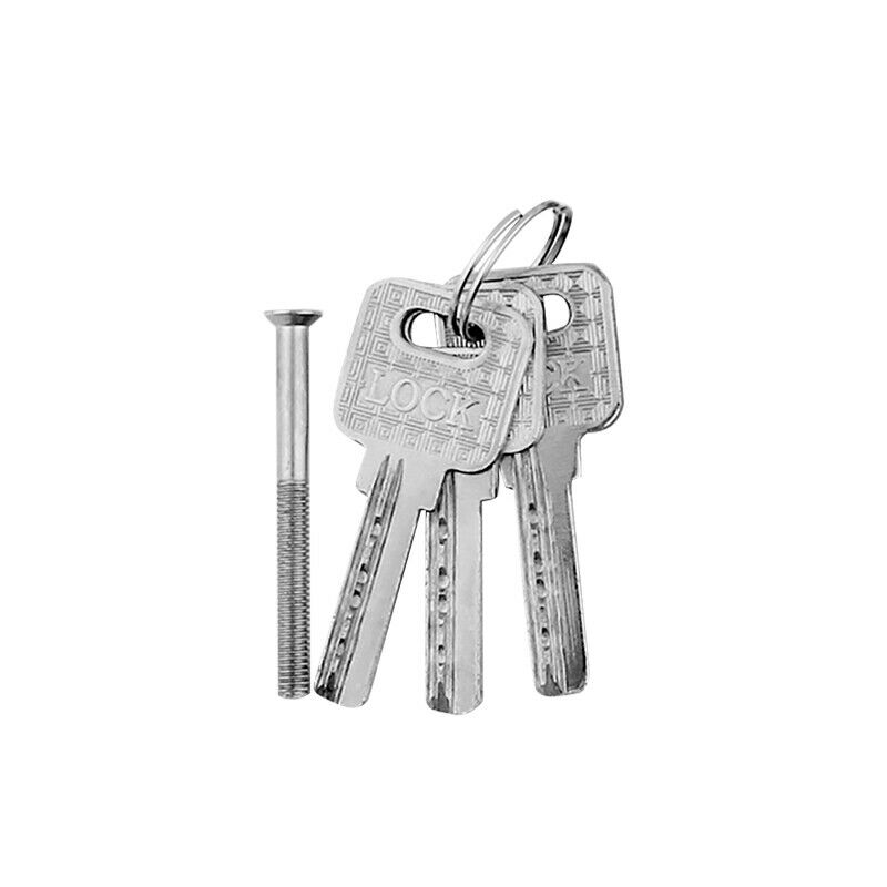 Home Security Door lock Cylinder Hardware Bedroom Barrel Door Lock Extra Key HN