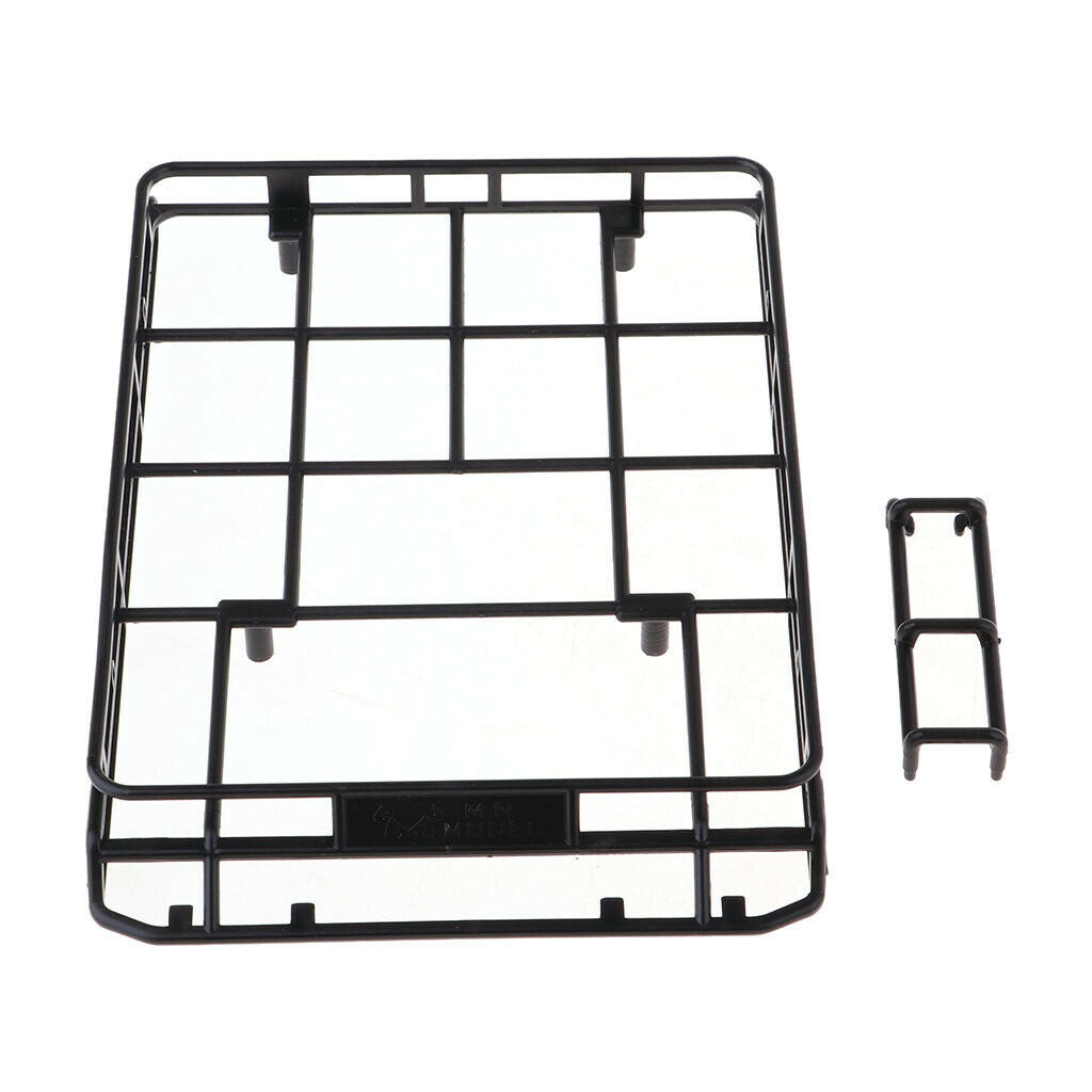 Plastic roof rack luggage rack with rope accessory for 1/12 RC car