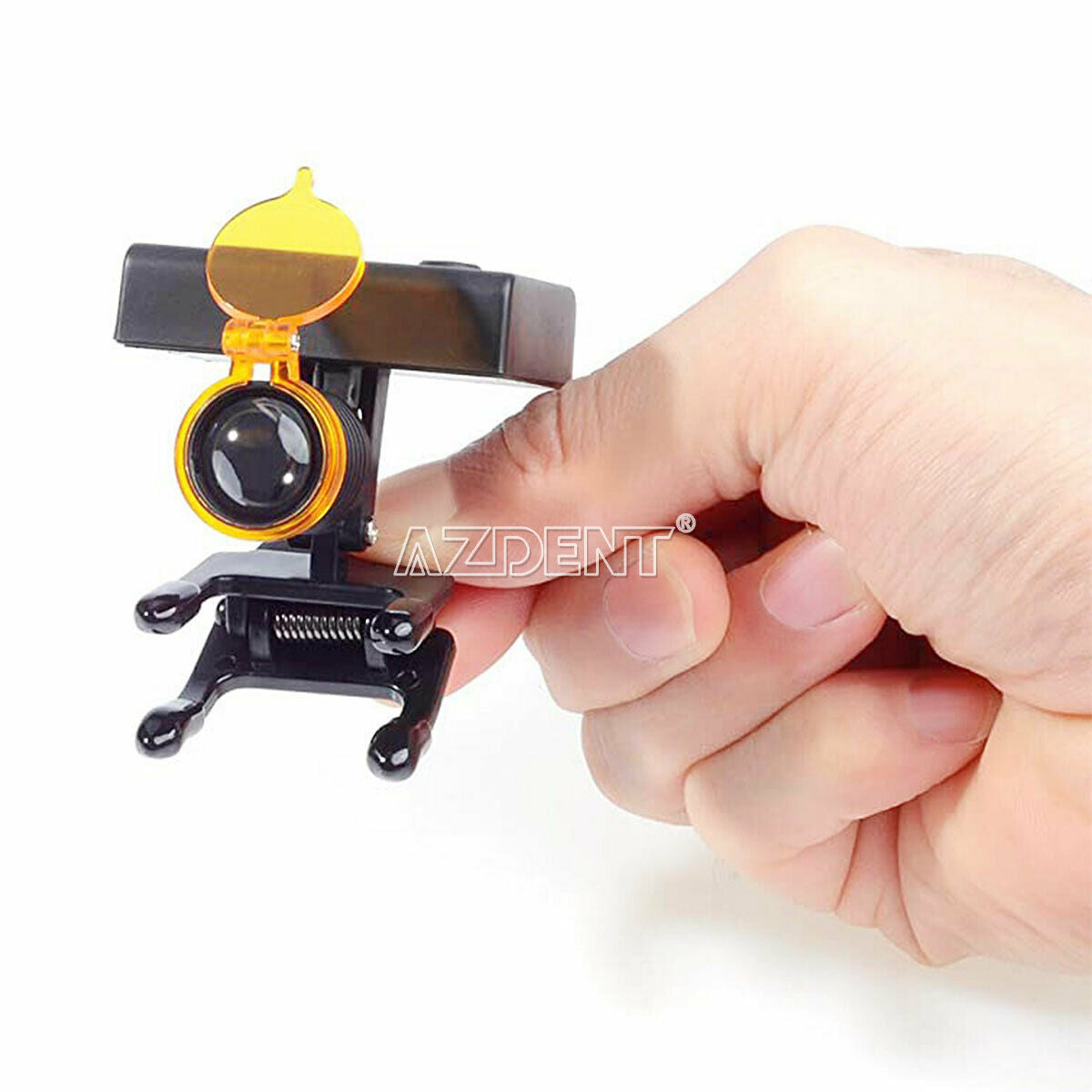 3W Wireless Portable Headlight with Optical Filter for Dental Loupes Magnifier