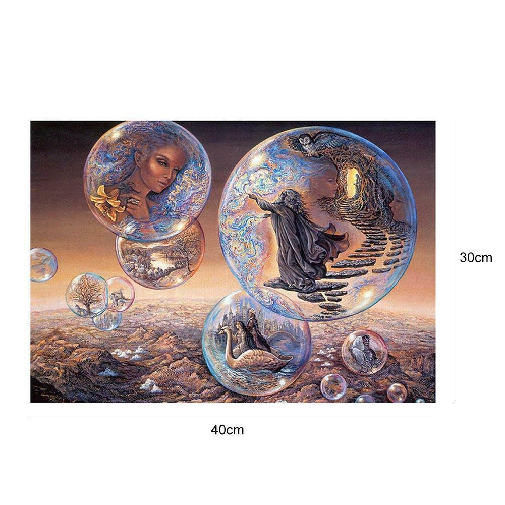 Dream Castle 5D Full Drill Diamond Painting Embroidery DIY Cross Stitch @