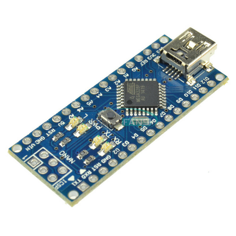 Nano V3.0 ATmega328 CH340G +Expansion Board Terminal Adapter For Arduino