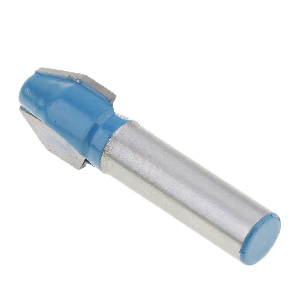 2-Flute Carbide Combination Trimmer Router Bit 30 Degree Cutting Cutter Tool
