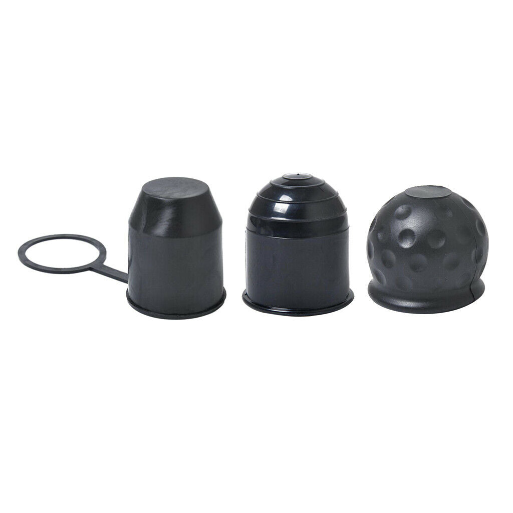 3x 50mm Towing Tow Ball Towball Hitch   Cover Protect Caravan Van Trailer