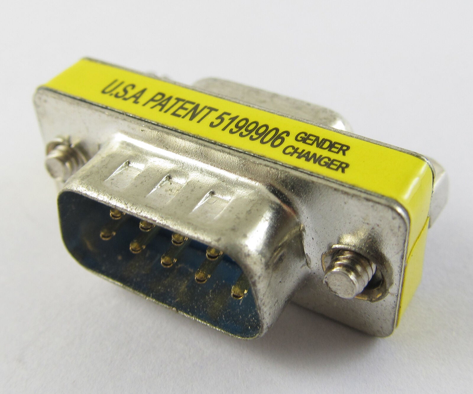 12pcs New RS-232 DB9 9-pin Female to D-Sub Male Plug Serial Mini Gender Changer