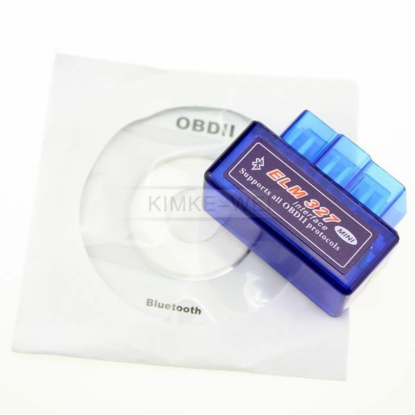 Mini ELM327 Bluetooth OBD2 II Interface Scanner V2.1 Diagnostic For Car Auto New
