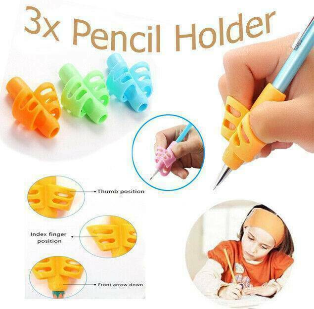 3Pcs/set Children Pencil Holder Writing Aid Posture Correction Tools