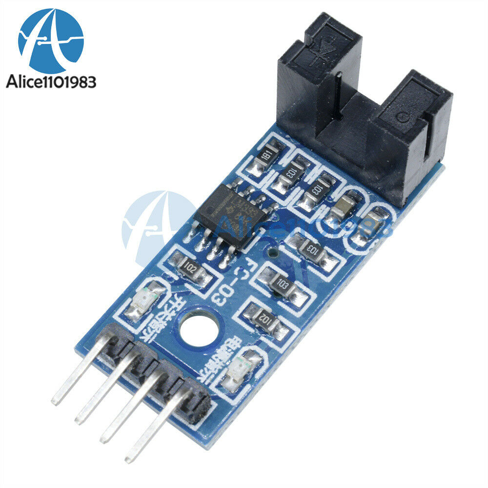 Slot Type Optocoupler Module 3.3V-5V LM393 Comparator Slot-Type For Arduino