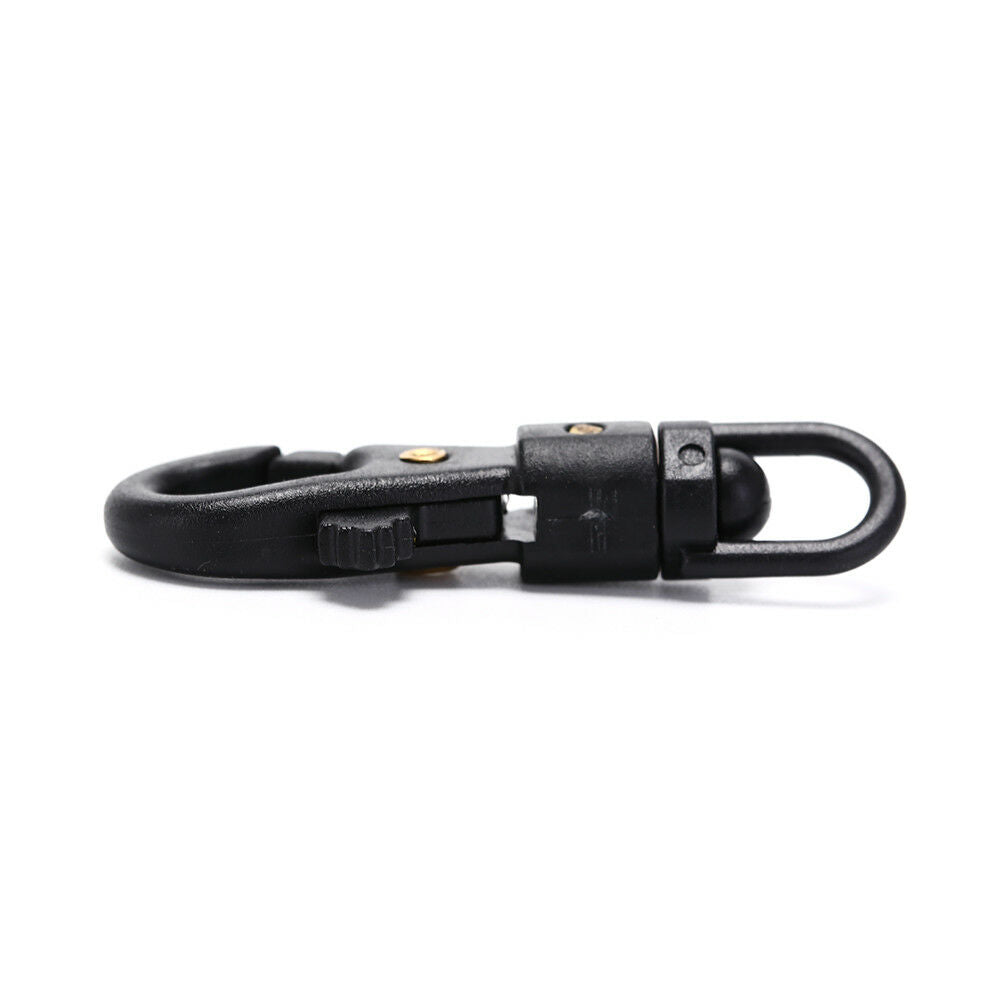 5Pcs Carabiner Rotatable Buckle Clip Quickdraw Key Chain Paracord Backpac.l8