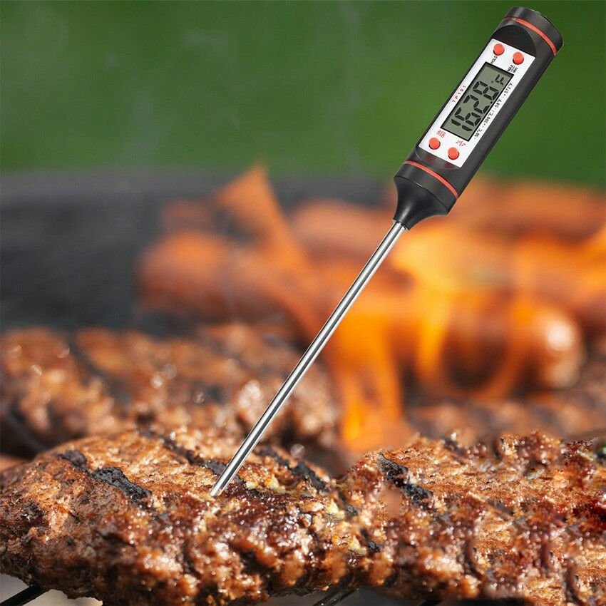 Mini Digital Cooking Food Thermometer Sensor Probe Kitchen Tools for Meat BBQ