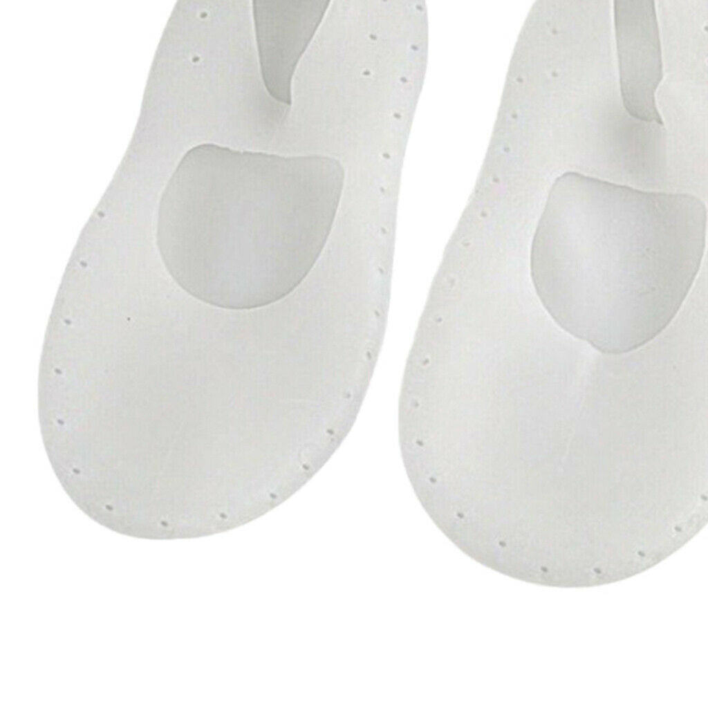 Anti silicone gel moisture socks skin care protection for chapped feet L