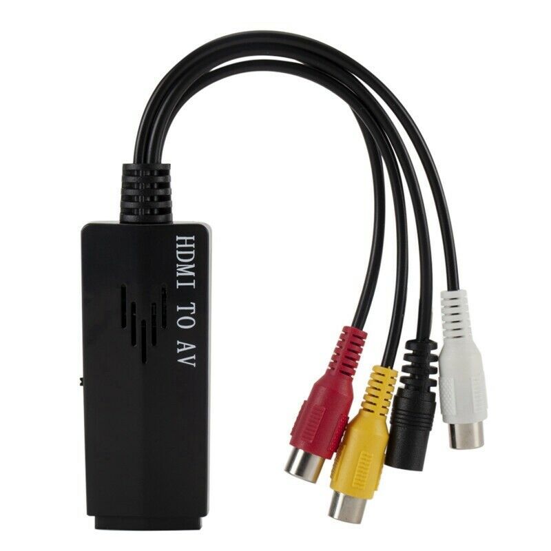 1080P MI to RCA Composite AV CVBS Video Cable Converter Adapter Support NTS G1B2