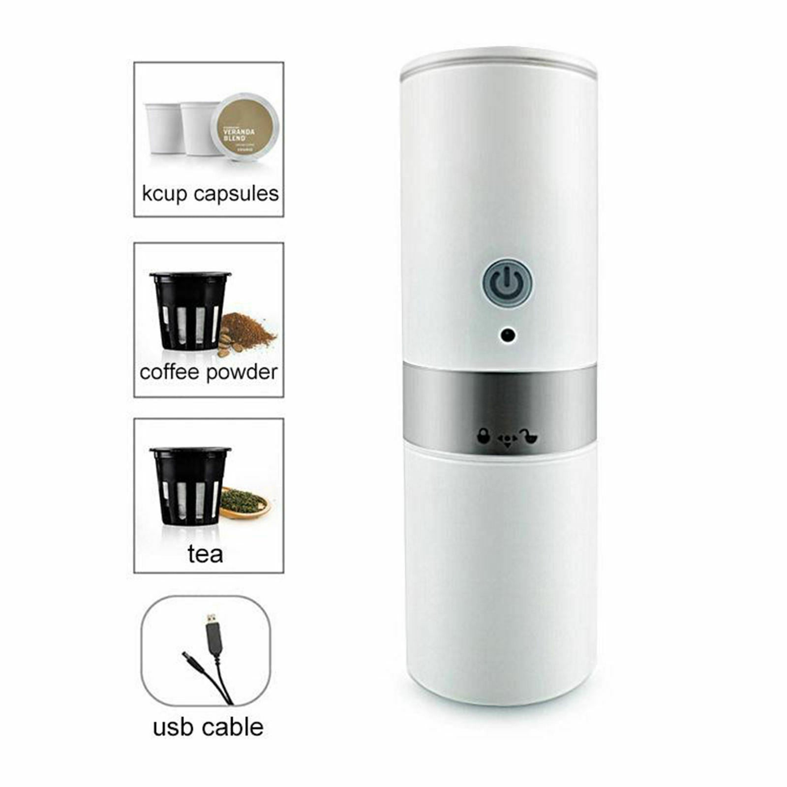 Travel Coffee Maker Espresso Machine  Button Operation for Travel Outdoor
