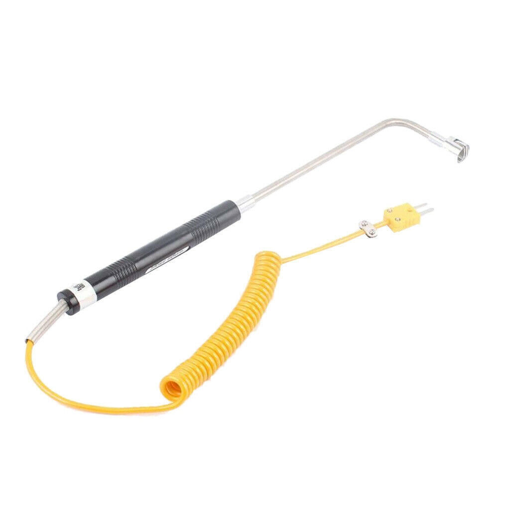 -50 to 500℃ K-type Handheld Surface Thermocouple Probe for Measuring the