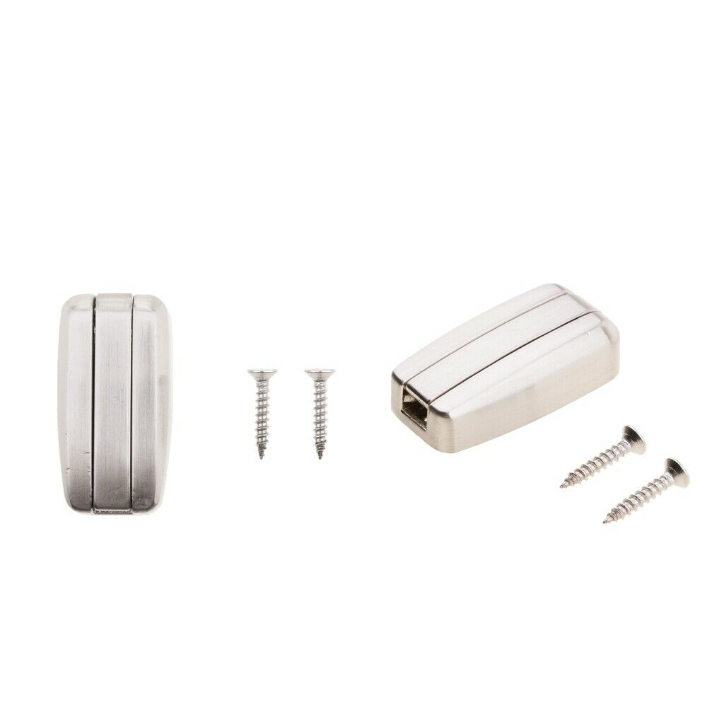 2Set RV Trailer Home Bathroom Bedroom Towel Clothes Coat Hanger Hook Brushed