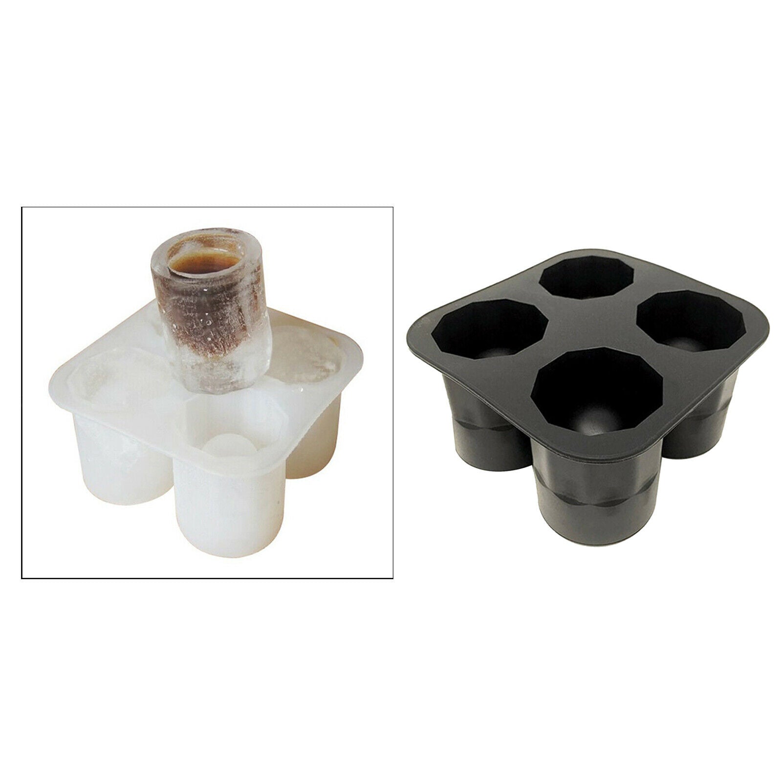 Ice Shot Glass Mold Ice Shot Glass Tray for Commercial Bars or Home Use