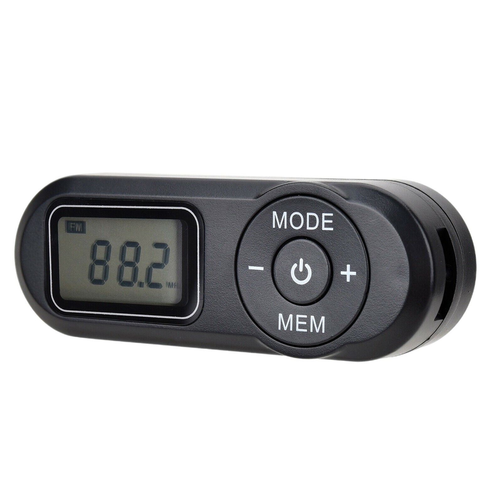 Mini FM Radio LCD Display MP3 Player DSP with Headphones for Home Office Gym
