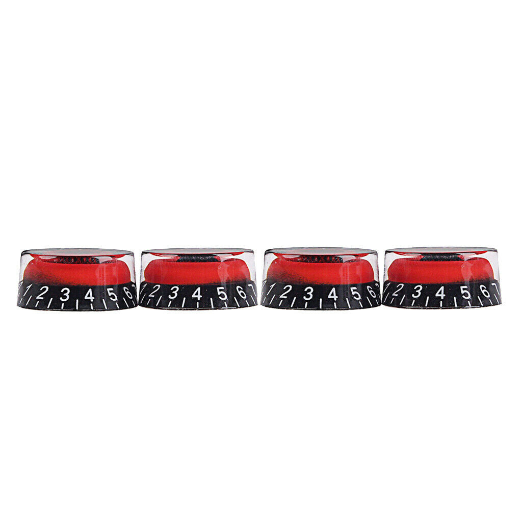 Pack of 4 Electric Guitar Tone Volume Control Knobs for   Les Paul LP