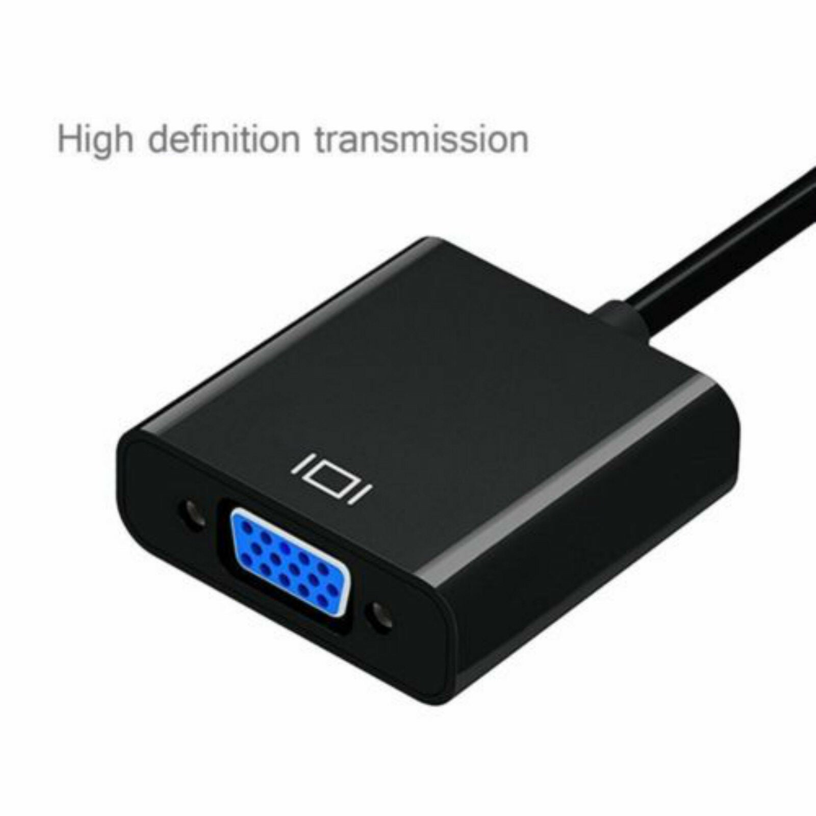 DVI-D 24+1 Pin Male to VGA 15Pin 1080p Female Active Cable Adapter Converter