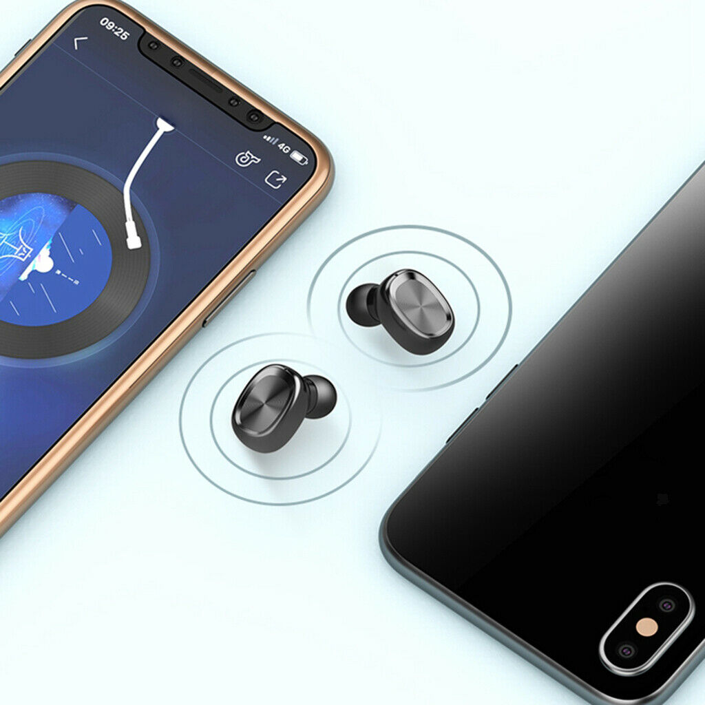1x Bluetooth V5.0 Earphones Touch Control Wireless Eartips with Display