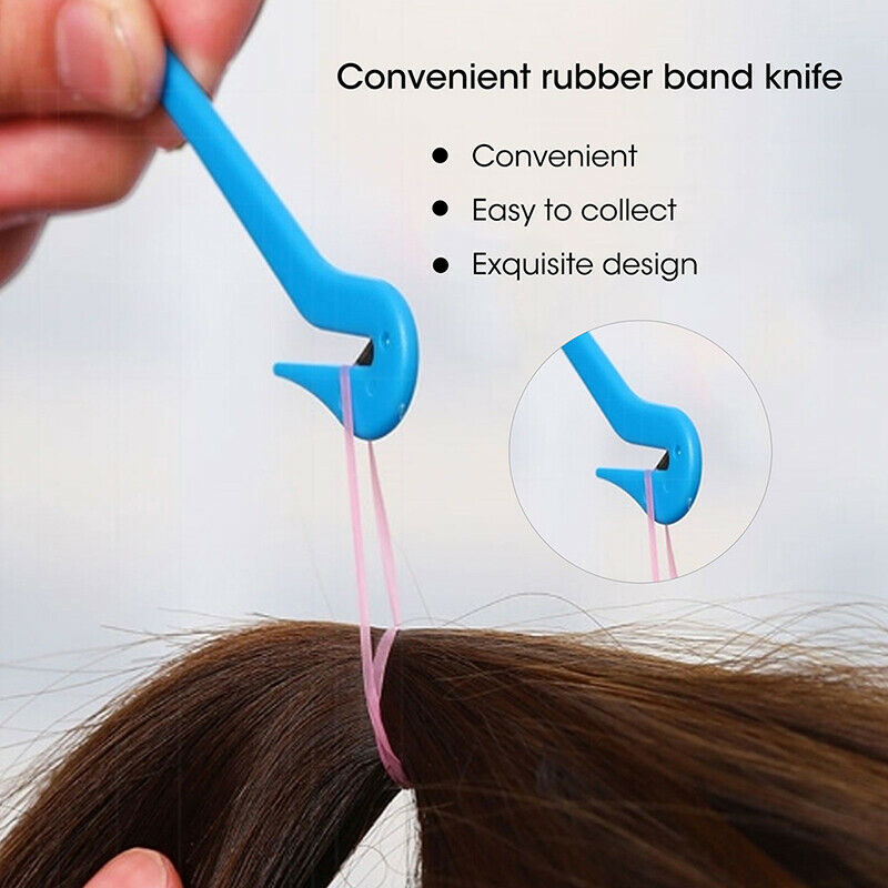 Hair Bands Rubber Cutter Hair Styling Headwear Rubber Band Cutting AccessoriFCA