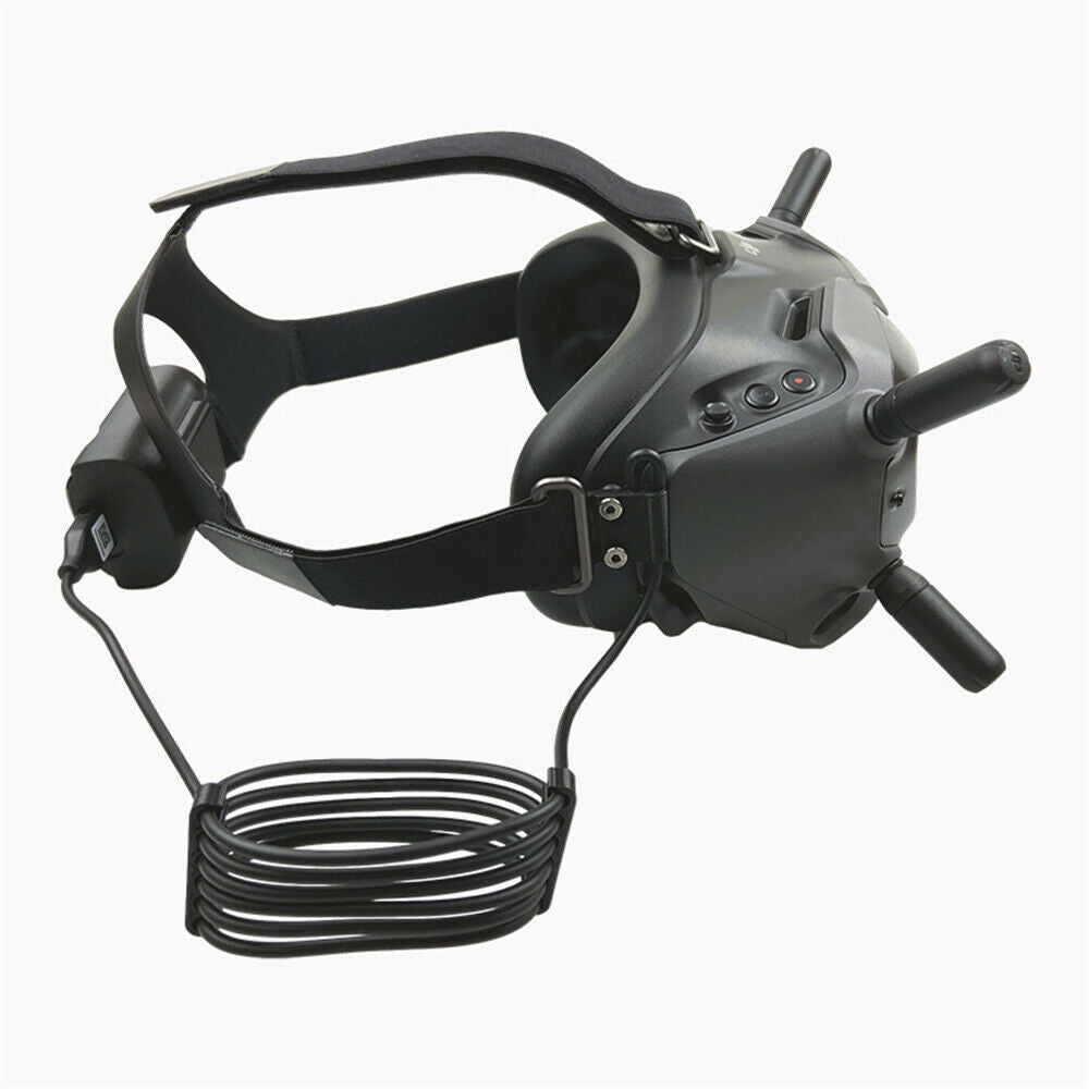 For DJI FPV COMBO Drone Flying Glasses Data Cable Management Holder Power Line