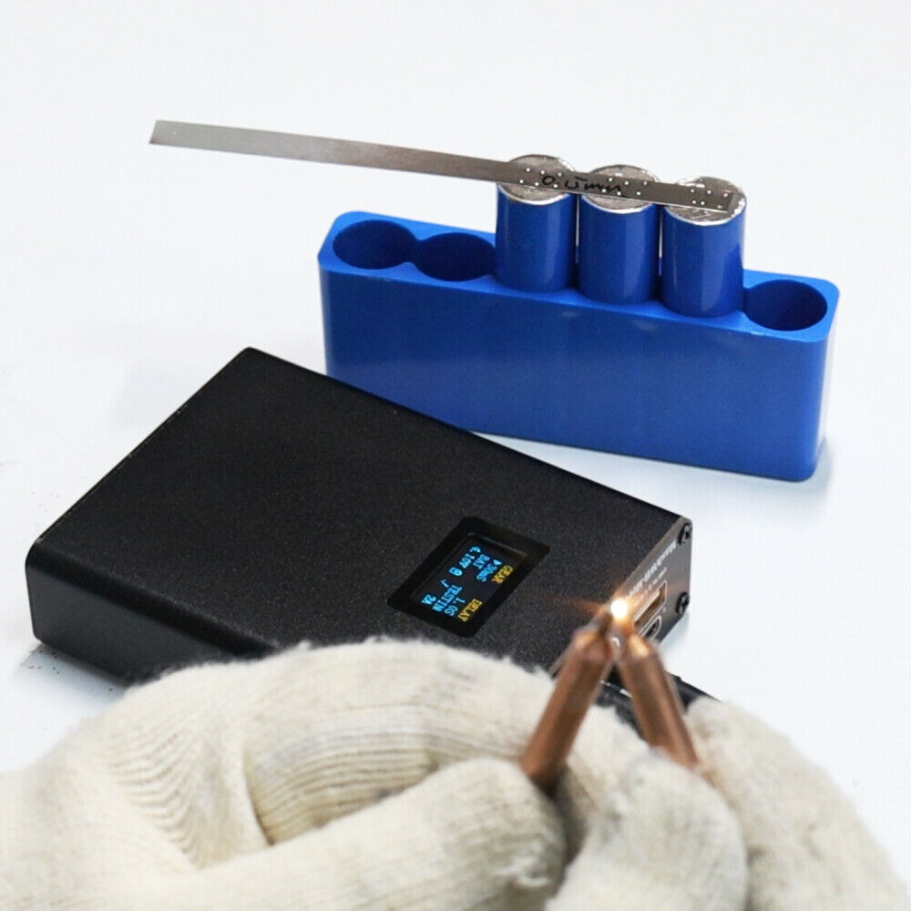 Mini Spot Welder Handheld Welding Machine Kit 30 Files + Welding Pen 18650