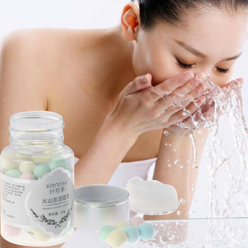 Face Wash Amino Acid Deep Cleansing Oil Control Moisturizing Volcanic Mag.l8