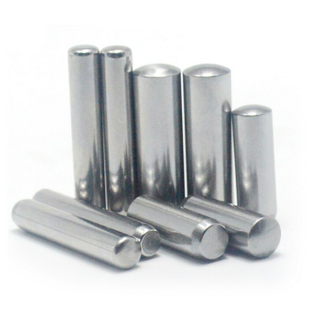 10pc Carbon Steel Dowel Pins 5mm Dia Roll Pin Fasten Elements Select Size