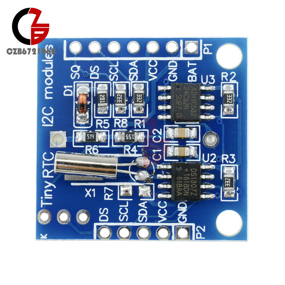 5PCS I2C RTC DS1307 AT24C32 Real Time Clock Module Fit For Arduino AVR ARM PIC