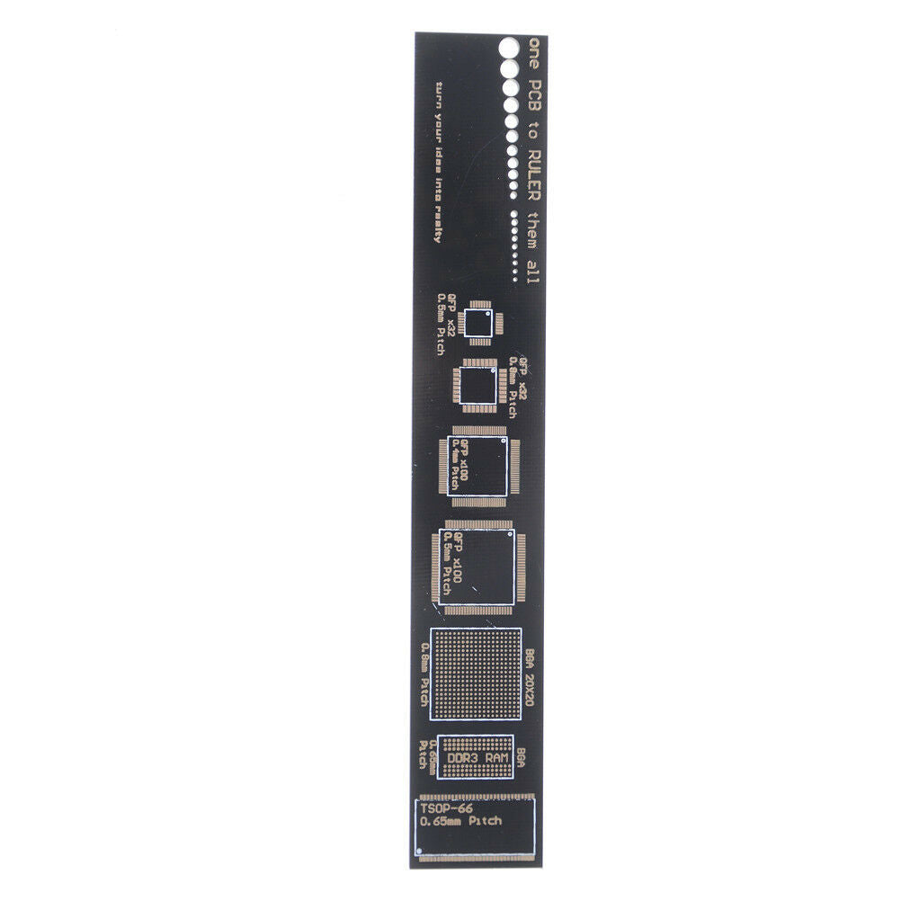15cm Multifunctional PCB Ruler Measuring Tool Resistor Capacitor Chip IC S.l8