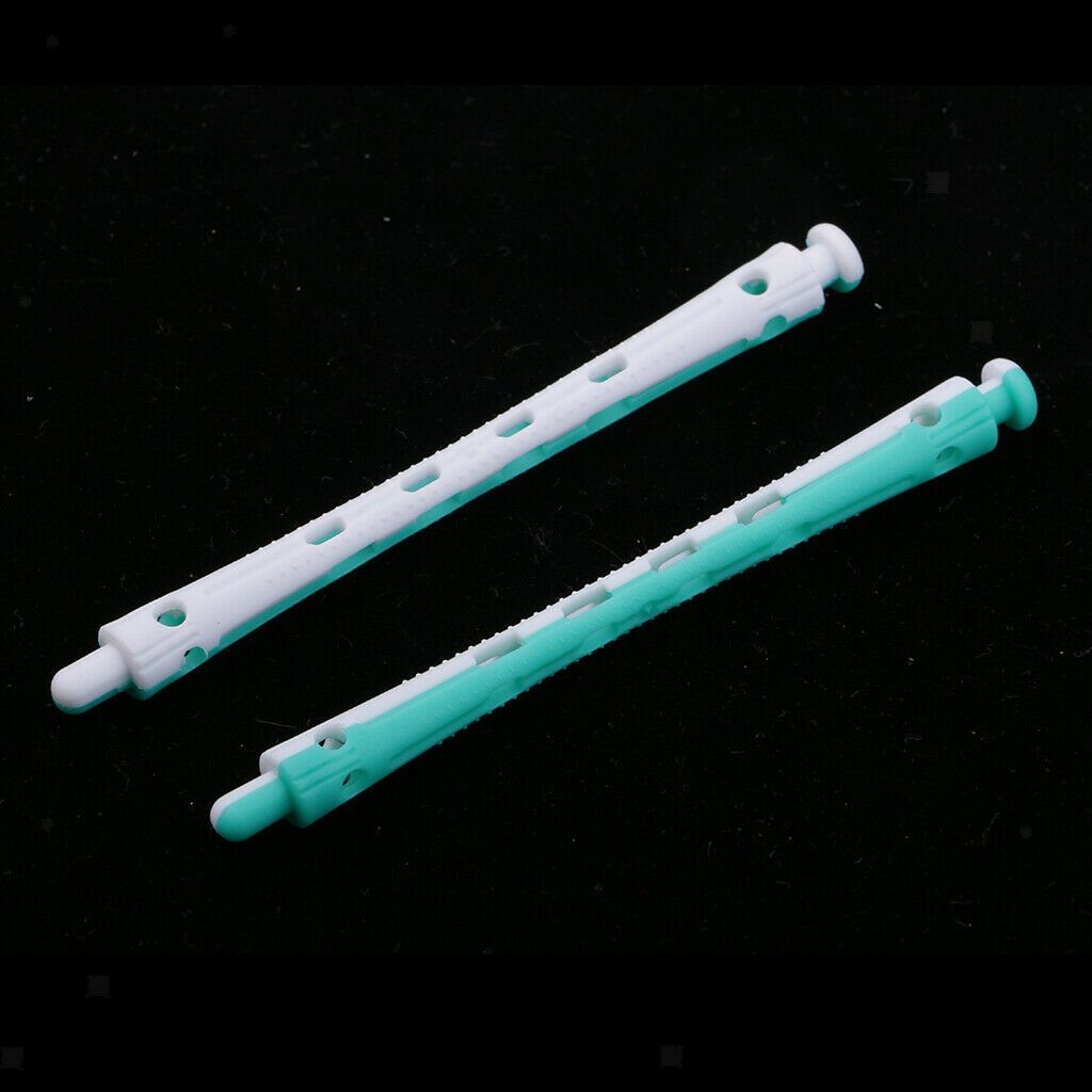 24x Perming Rods Rollers Curling Hairdressing All Size Hair Styling DIY