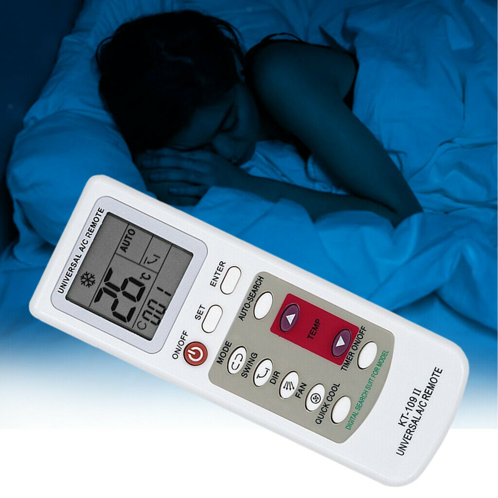 KT-109II Air Conditioner A/C Remote Max 12m Remote for All Air Conditioners