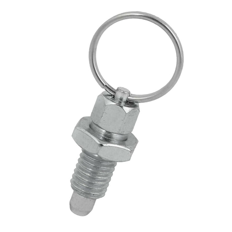 Index Plunger With Ring Pull Spring Loaded Lock Pin M6-3 Stainless Steel