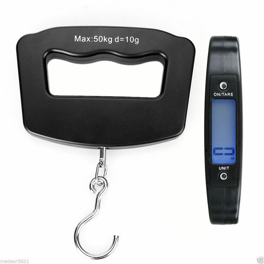 50kg Digital Luggage Scale Suitcase Weighing Portable Travel Bag Weigher 2020